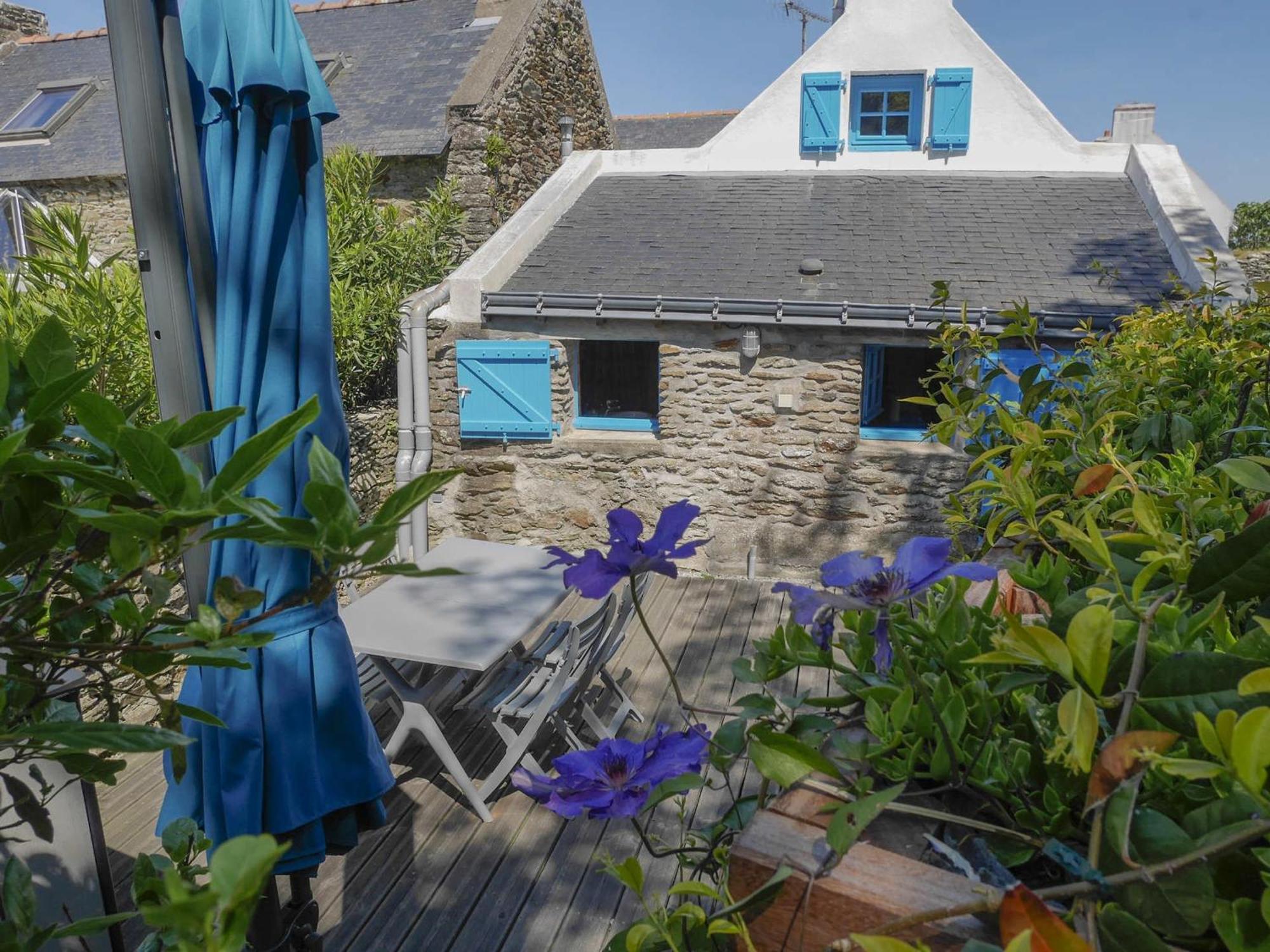 Maison Authentique Renovee, Proche Plage Et Commerces, Avec Terrasse Et Toutes Commodites, 2 Etoiles - Fr-1-418-135 Locmaria Exterior foto